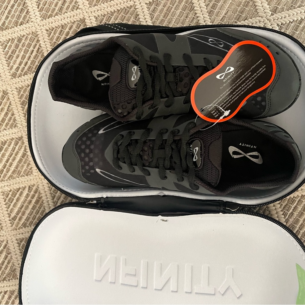 NFINITY Black and Cheer Shoes